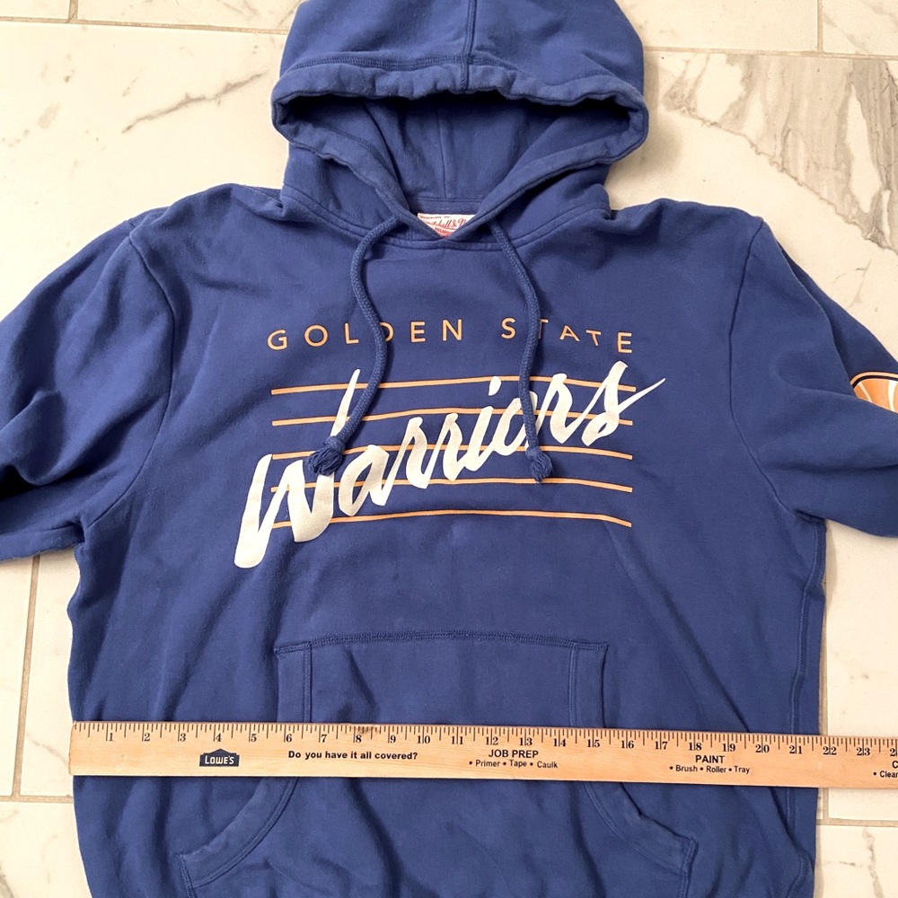 Golden State Warriors Mitchell and Ness Hoodie L